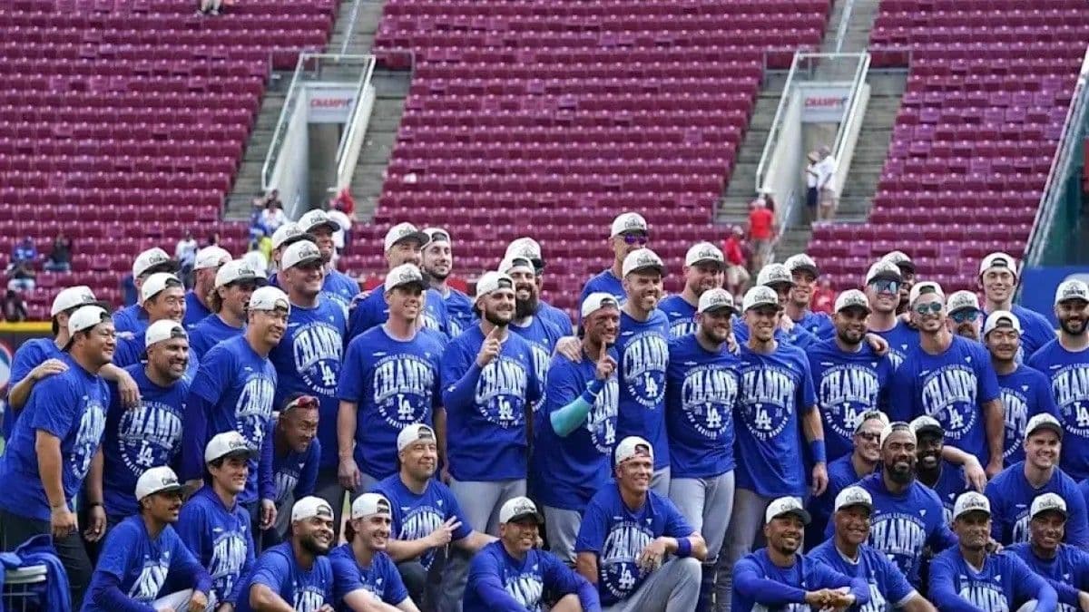Los Dodgers conquistan su quinto título consecutivo del Oeste de la Liga Nacional