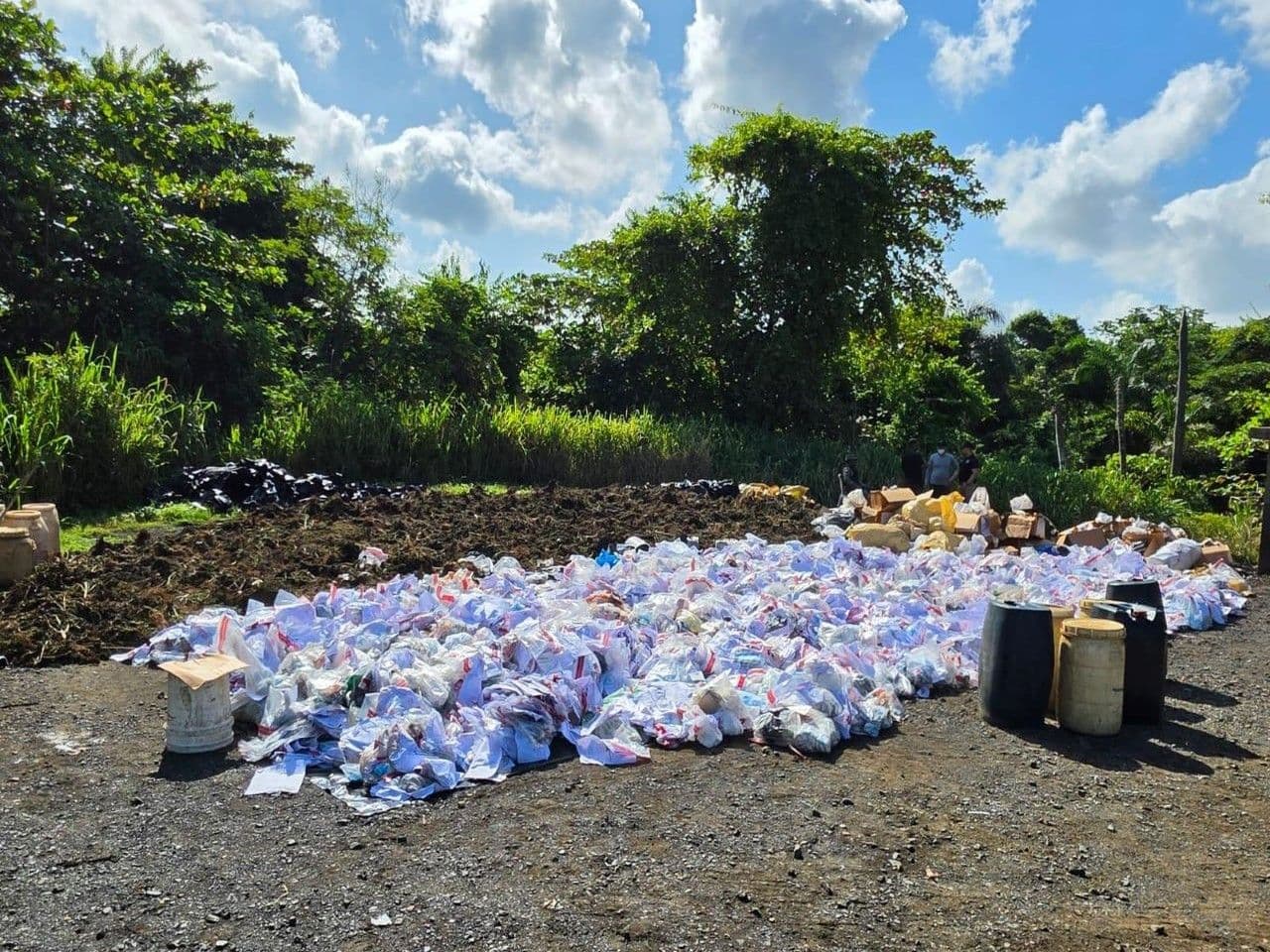INACIF destruye más de 3 toneladas de drogas en operativos