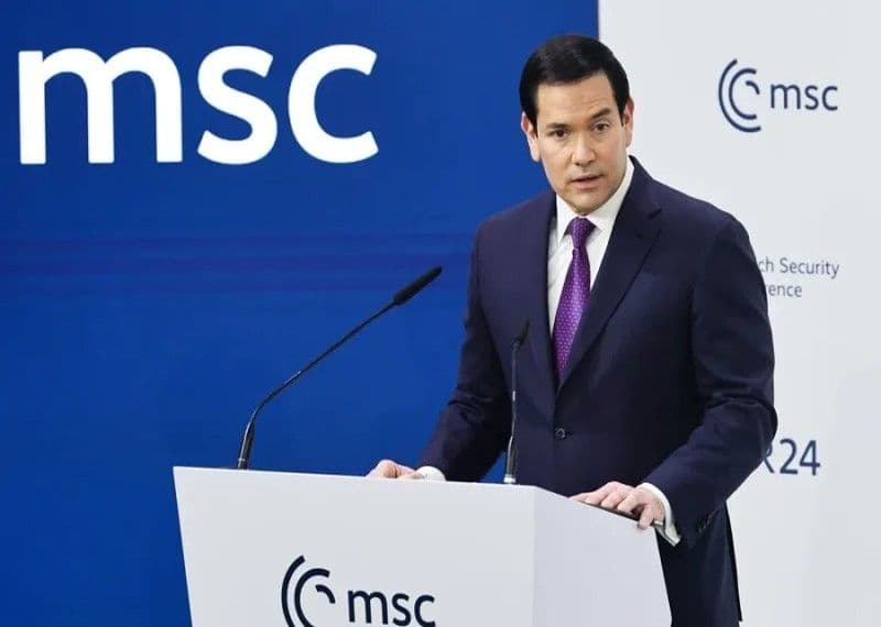 Marco Rubio destaca estabilidad política con investidura de Fujimori en Perú