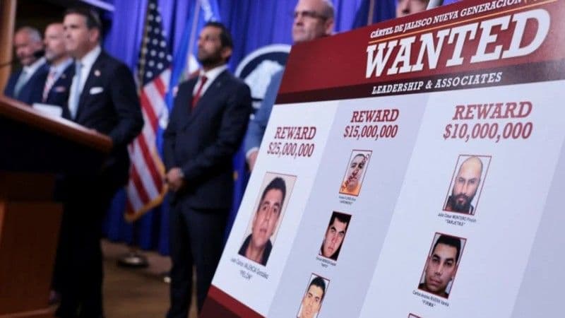 EE.UU. ofrece recompensas millonarias por líderes del CJNG