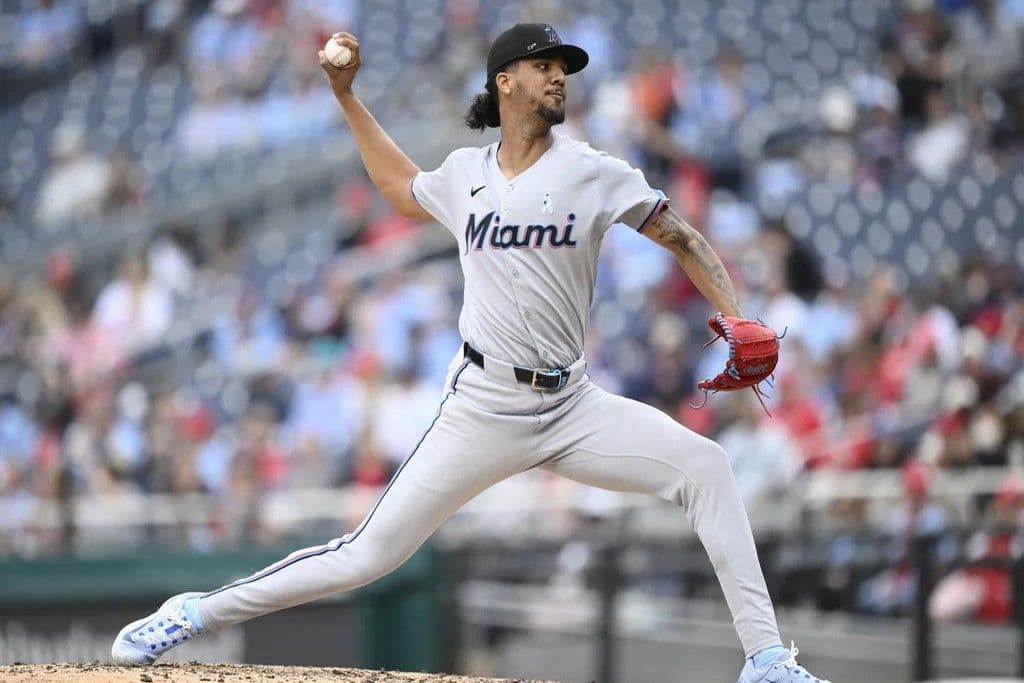 Eury Pérez destaca en la victoria de los Marlins sobre los Nationals