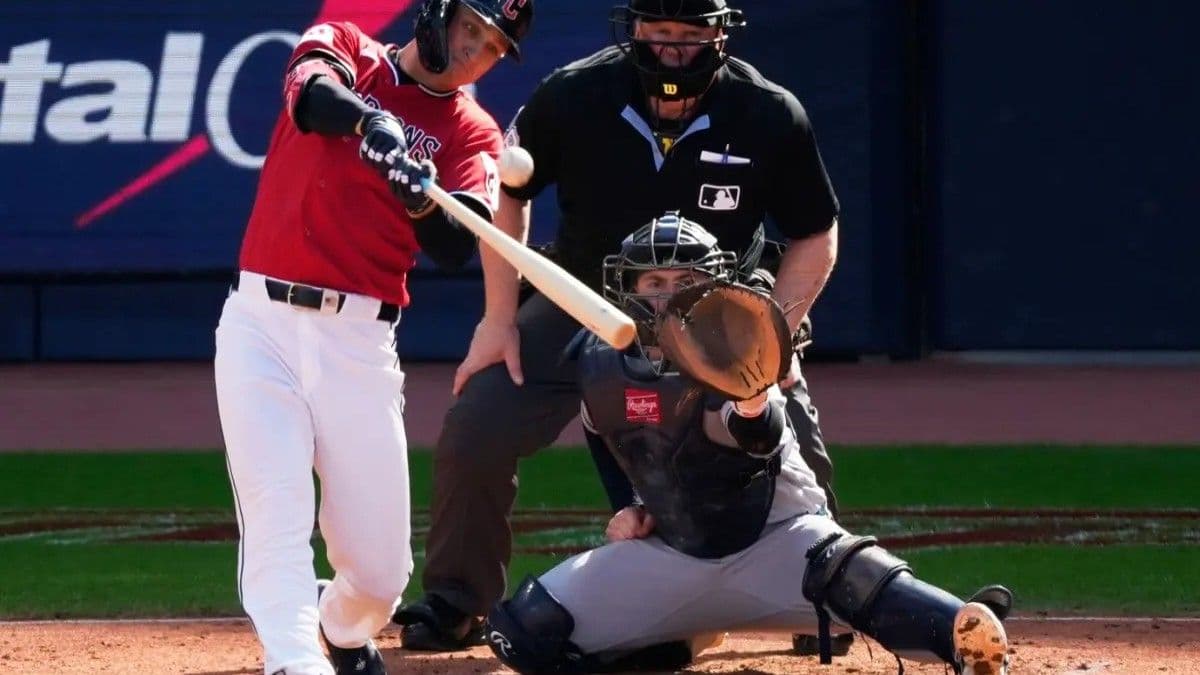 Petey Halpin impulsa a los Guardians con jonrón decisivo ante los Rays
