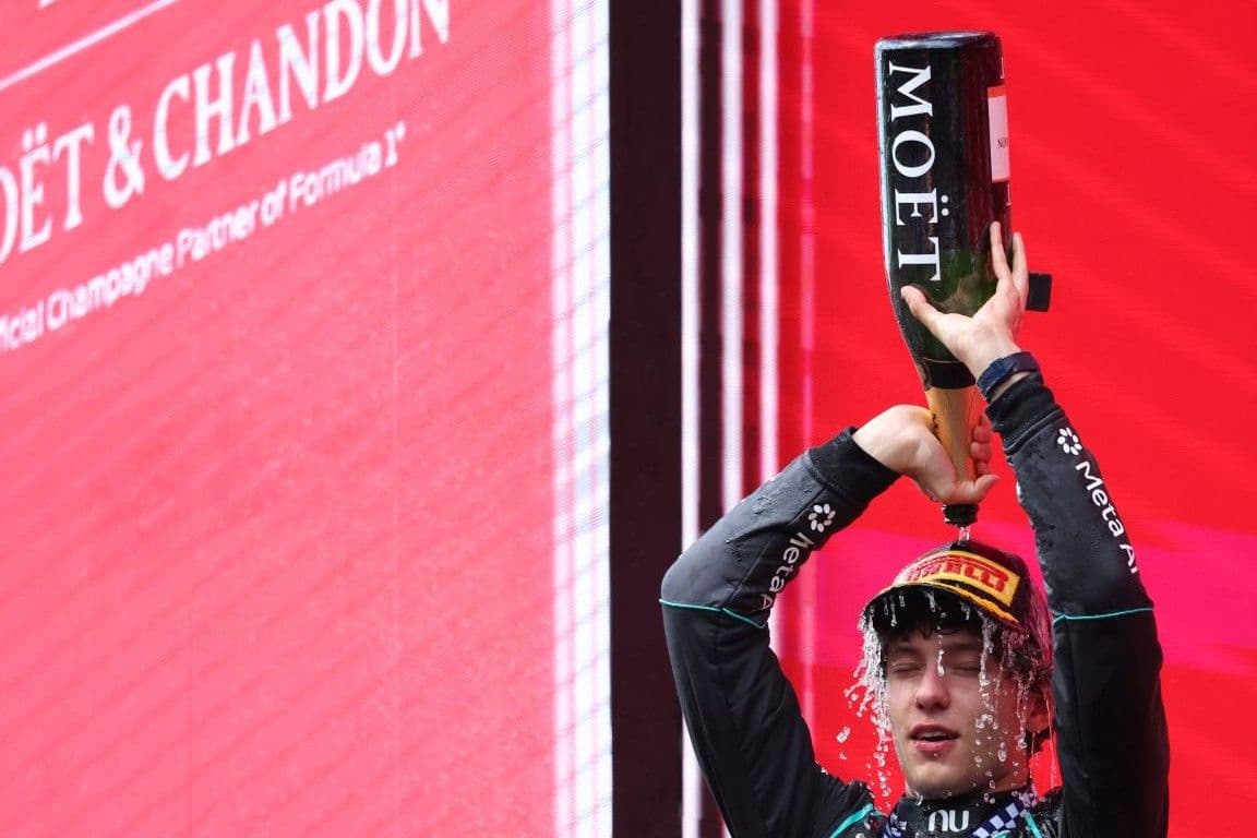 Kimi Antonelli triunfa en el Gran Premio de Bélgica y se acerca al título de F1
