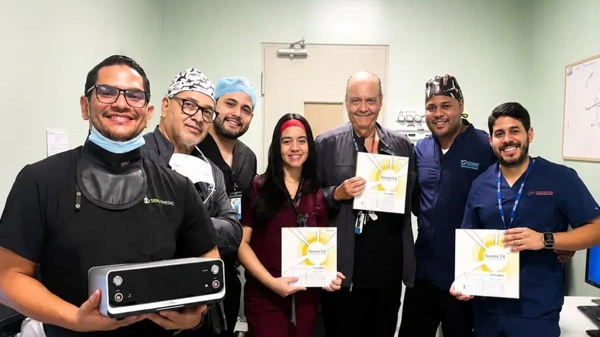 Cedimat realiza innovador procedimiento de cardiología en el país