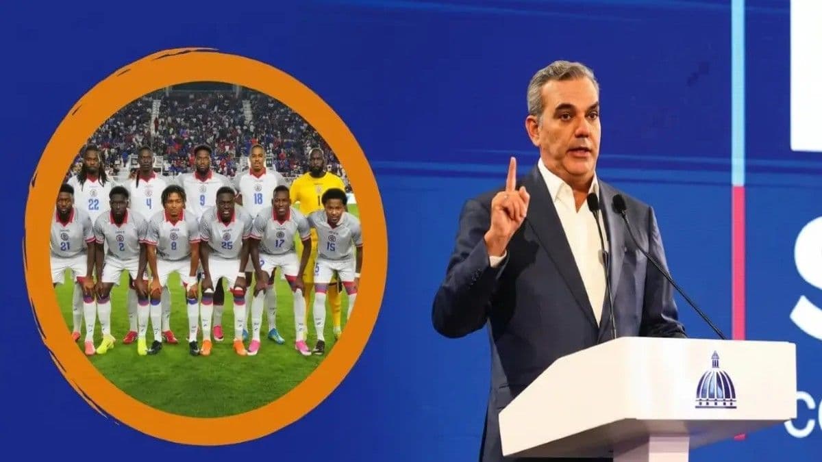 Abinader apoya prohibición de juegos de la selección de Haití en RD