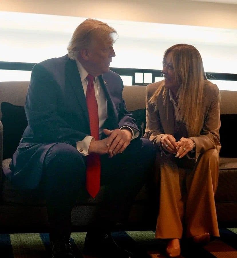 Meloni responde a Trump por comentarios sobre foto en el G7