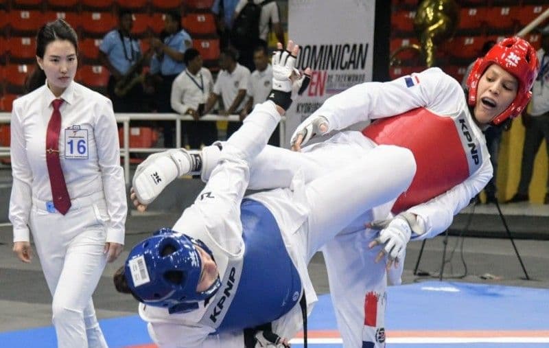 Madelinne Rodríguez obtiene bronce en taekwondo para República Dominicana