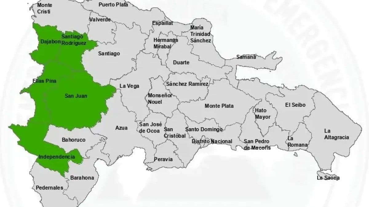 COE emite alerta verde para cinco provincias por riesgo de crecidas
