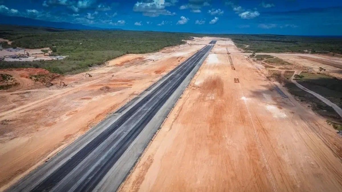 Avanza la construcción del Aeropuerto Internacional Cabo Rojo en Pedernales