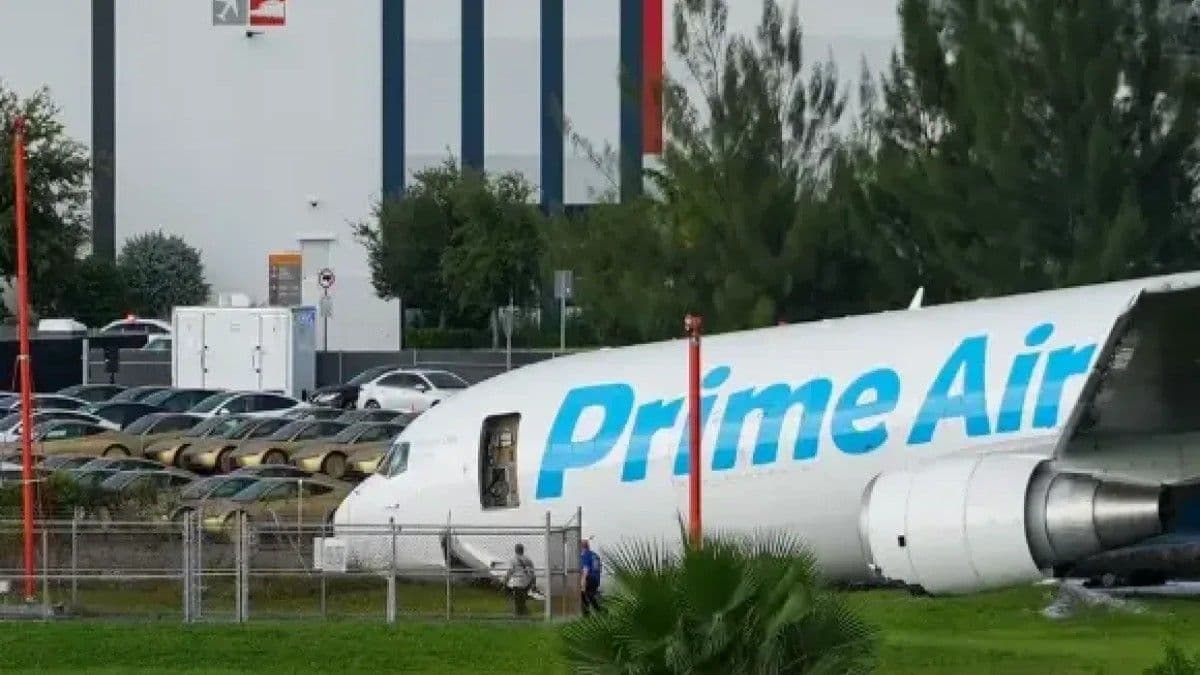 Amazon Air suspende operaciones de carga a Santo Domingo tras accidente en Miami
