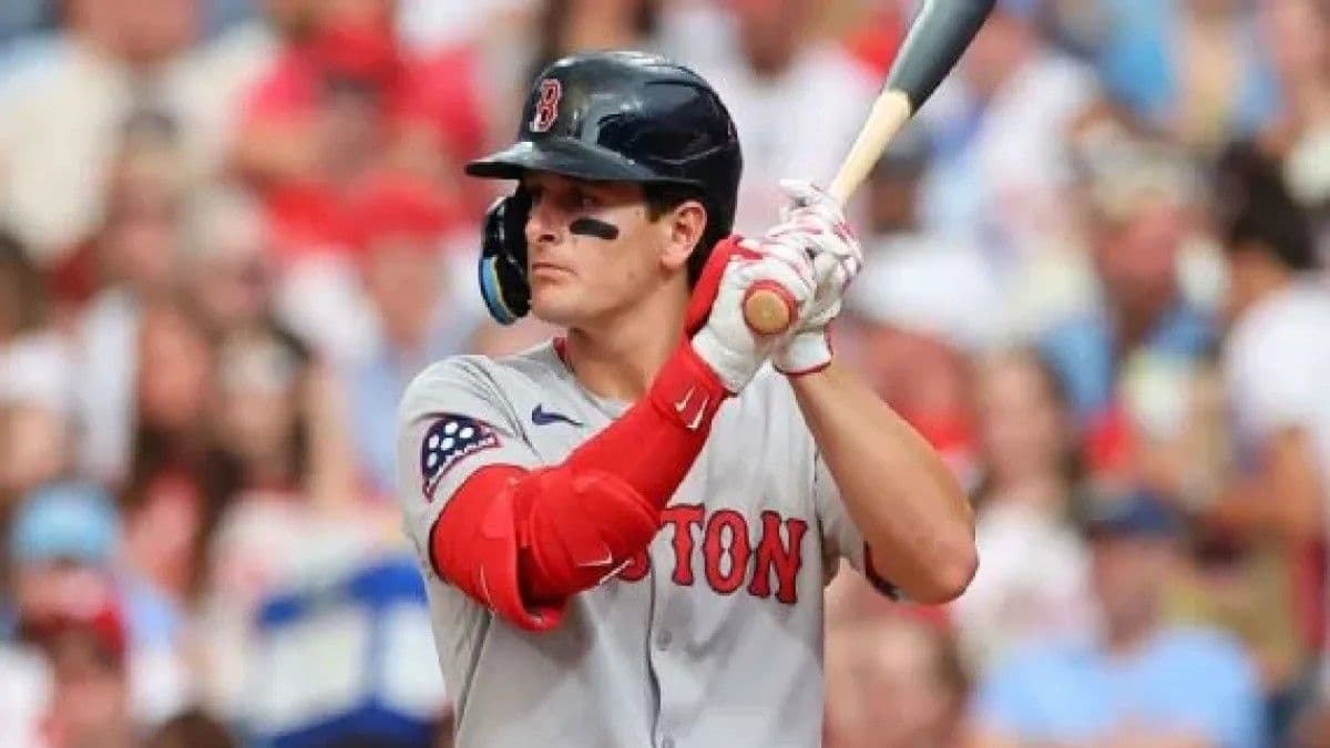Roman Anthony fuera del roster de Boston para Serie del Comodín