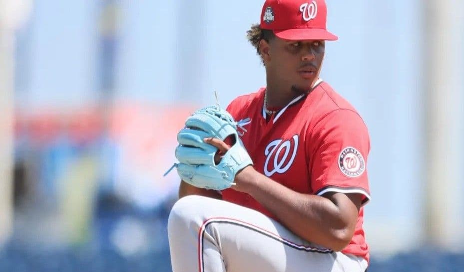 Jarlin Susana regresa con fuerza tras cirugía en debut con los Nacionales