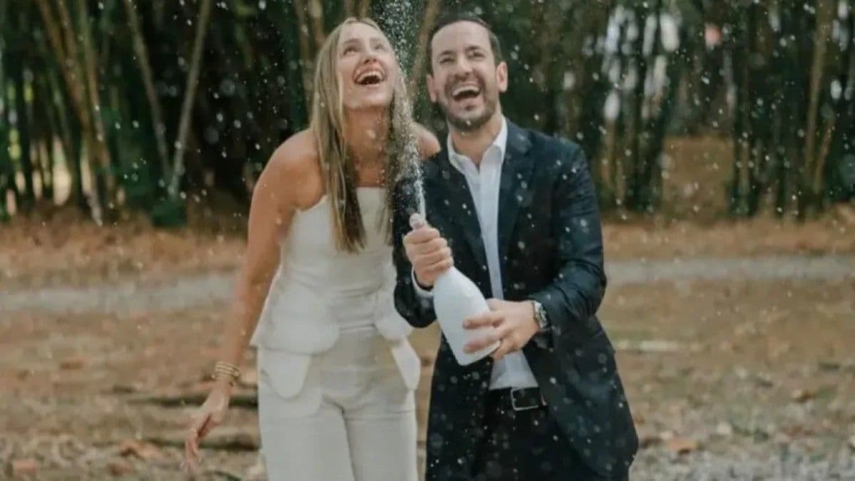 Carlos Durán y Zoe Roberta celebran su boda religiosa