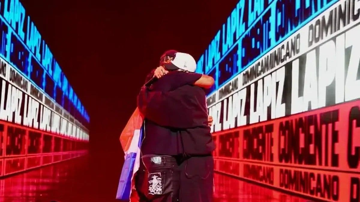 Reencuentro histórico entre Lápiz Conciente y Alofoke en Nueva York
