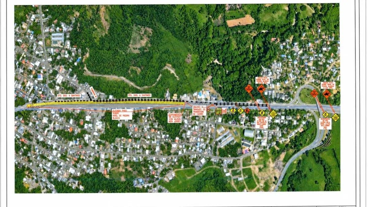 Cierre temporal del puente de Piedra Blanca por trabajos de intervención
