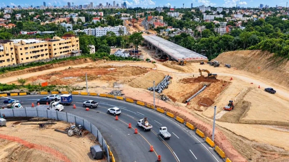 Avances en obras viales de las avenidas República de Colombia y Jacobo Majluta