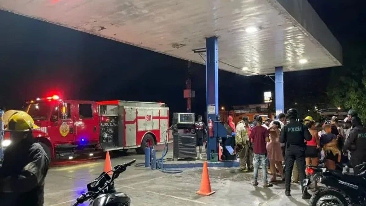 Hombre herido por explosión de válvula de gas en Puerto Plata