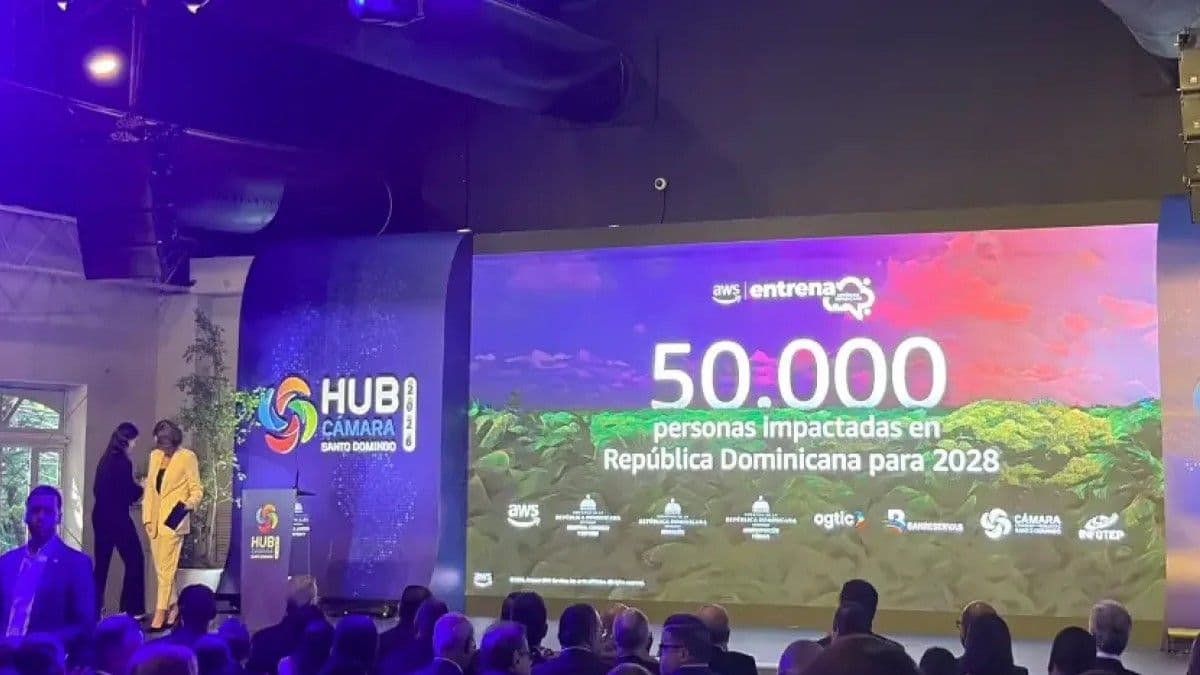 Amazon Web Services ofrece 50,000 cupos gratuitos para formación en IA en República Dominicana