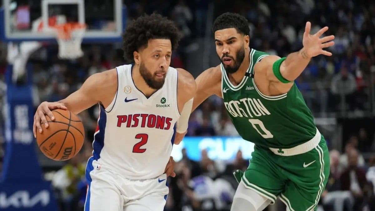 Los Pistons remontan y vencen a los Celtics en el inicio de la NBA