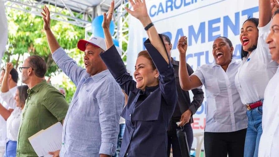 Carolina Mejía refuerza su proyecto presidencial en Peravia y San José de Ocoa