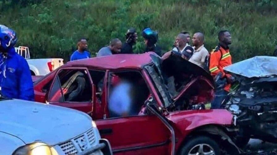 Cinco fallecidos en accidente de tránsito en Santo Domingo