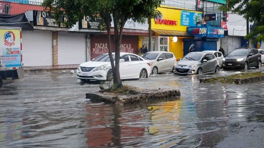 Intensas lluvias afectan el suroeste de República Dominicana