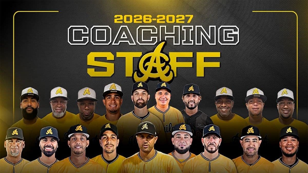 Águilas Cibaeñas presentan cuerpo técnico para la temporada 2026-2027