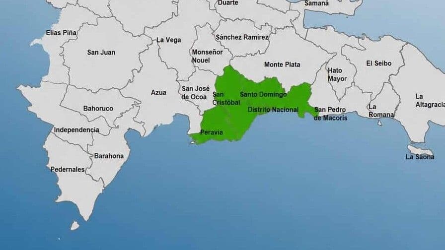 COE emite alerta verde en varias provincias por lluvias