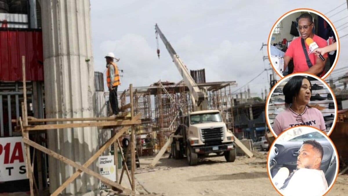 Comerciantes de Punta de Villa Mella exigen indemnización por obras del Metro