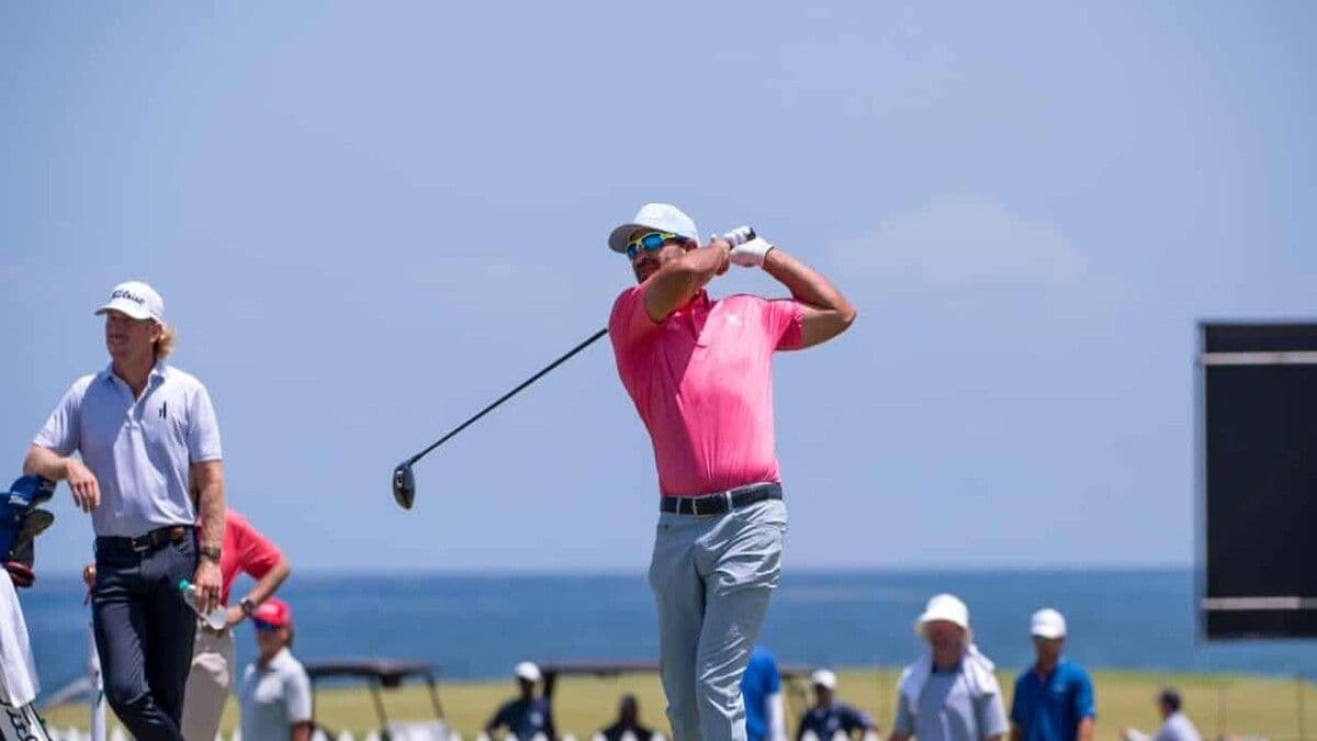 Hiram Silfa concluye su participación en el Corales Puntacana Championship