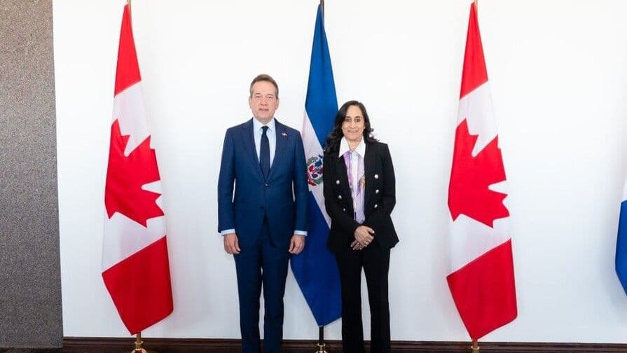 República Dominicana y Canadá fortalecen lazos comerciales y de seguridad