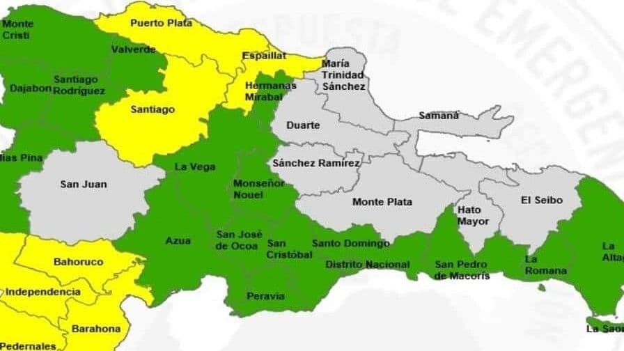 El COE emite alerta por fuertes lluvias y posibles granizadas en varias provincias