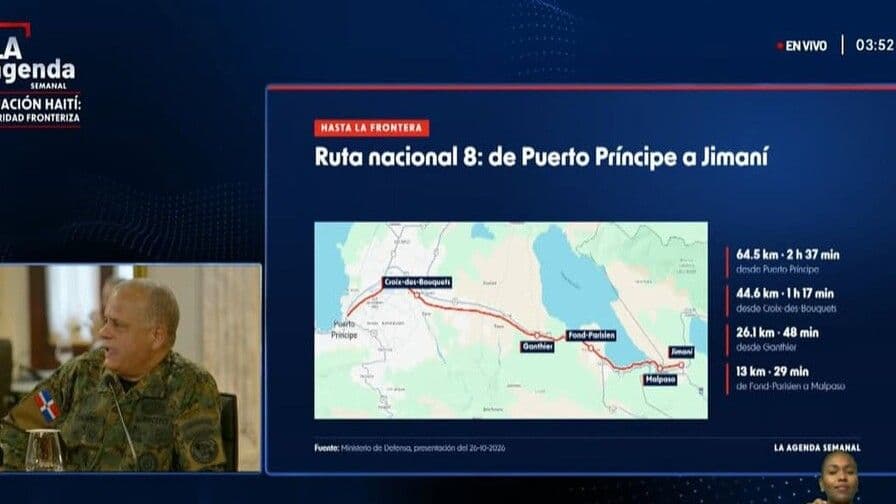 Defensa asegura control de la frontera ante bandas haitianas