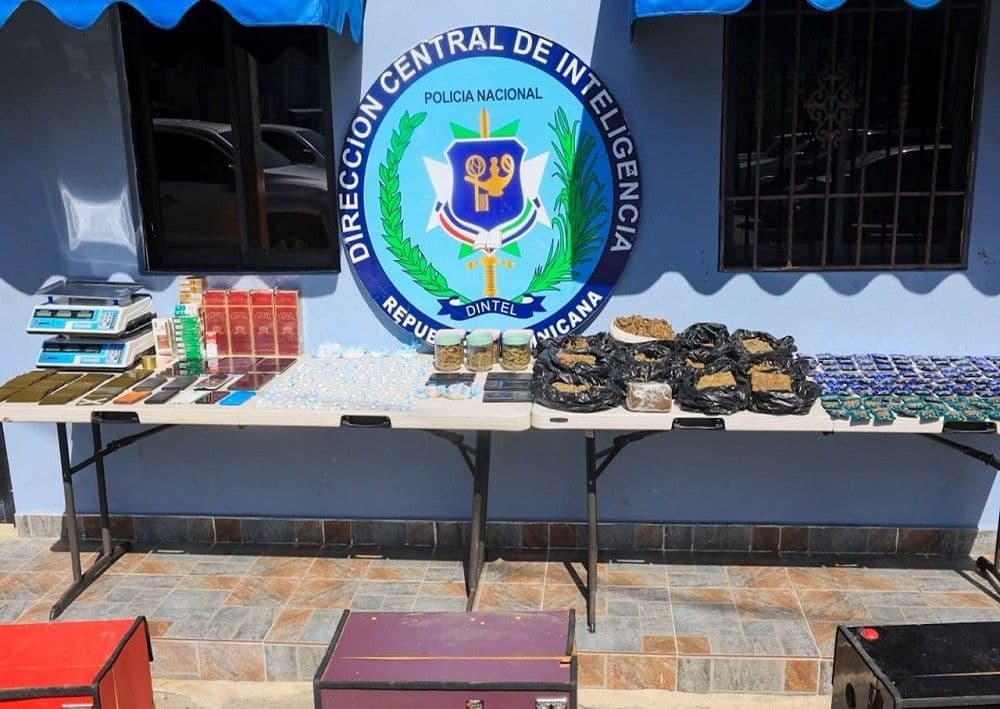 Policía incauta drogas y dispositivos en operativo en Capotillo
