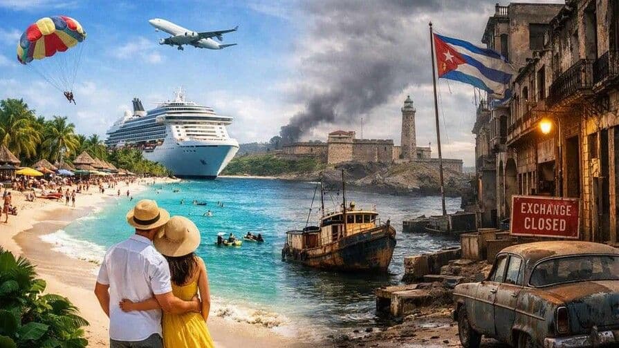 República Dominicana crece en turismo mientras Cuba enfrenta caída