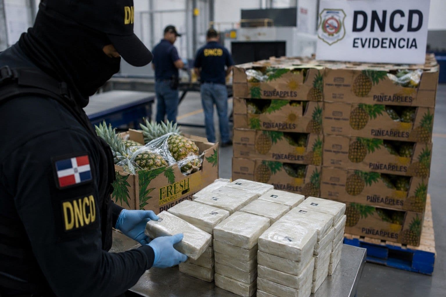 Piñas, cocos, cacao y más: los insólitos métodos del narcotráfico para intentar evadir controles