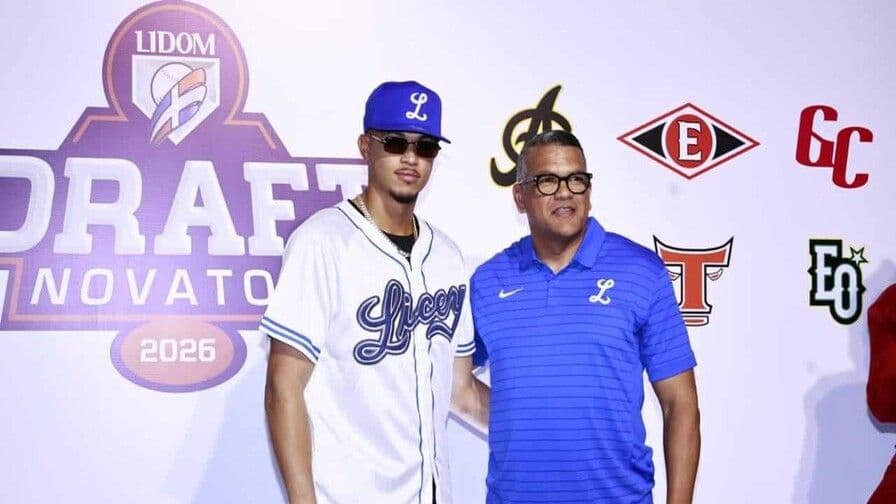 Licey selecciona a Hayden Álvarez como primer pick en el draft de LIDOM