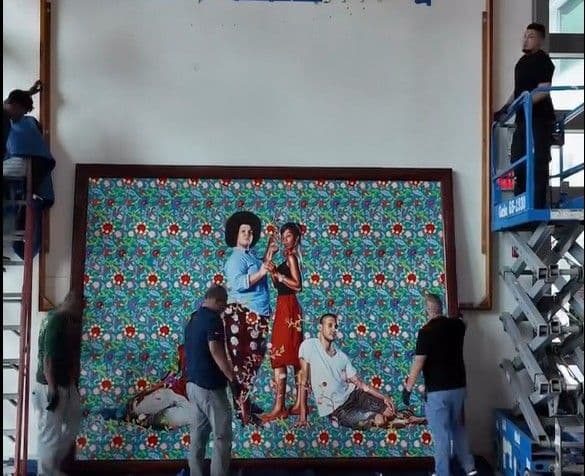 Embajada de EE. UU. en RD retira pintura de Kehinde Wiley en medio de debate cultural