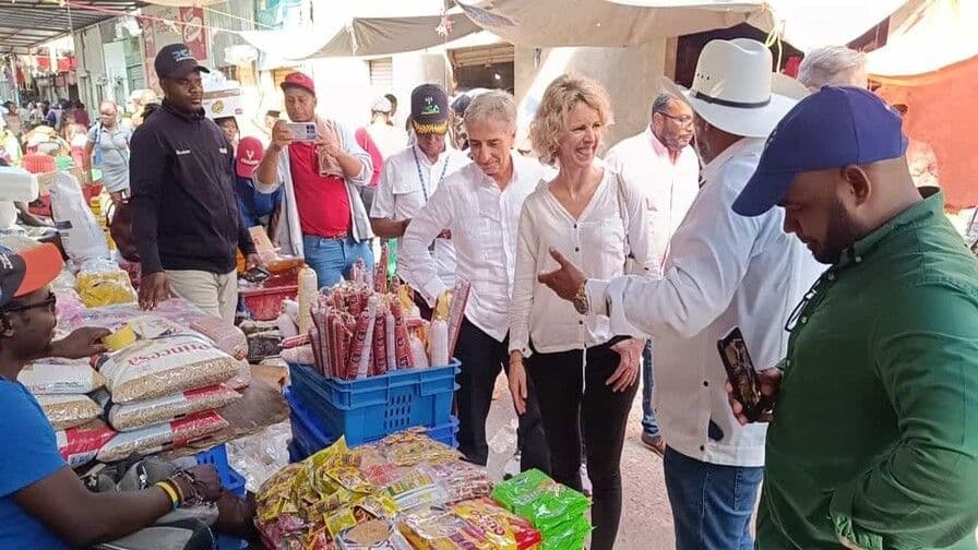 Embajadores de Francia y Unión Europea visitan Dajabón para evaluar situación fronteriza