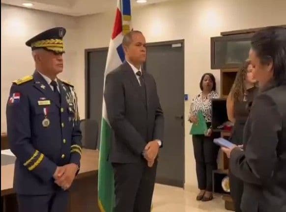 Faride Raful encabeza traspaso de mando en la Policía Nacional