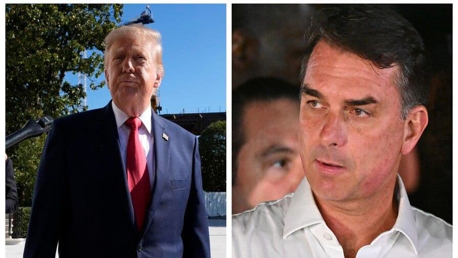 Flávio Bolsonaro recibe visados para Estados Unidos