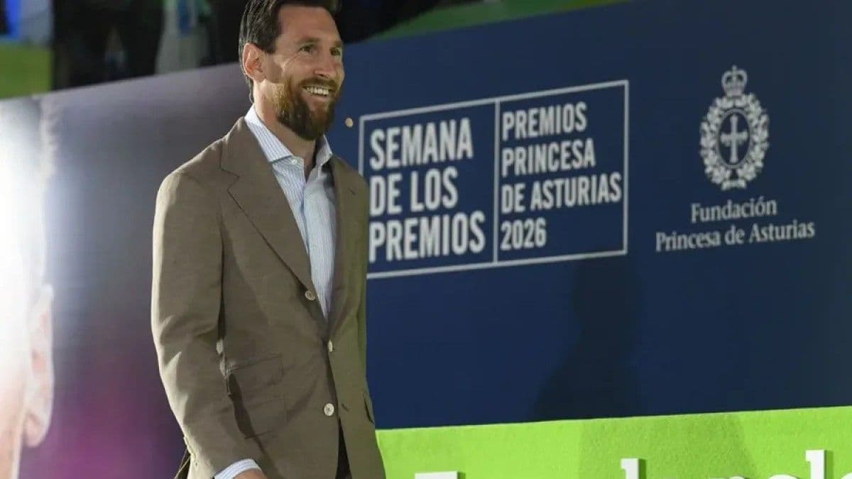 Lionel Messi se une a los galardonados latinoamericanos en los Premios Princesa de Asturias