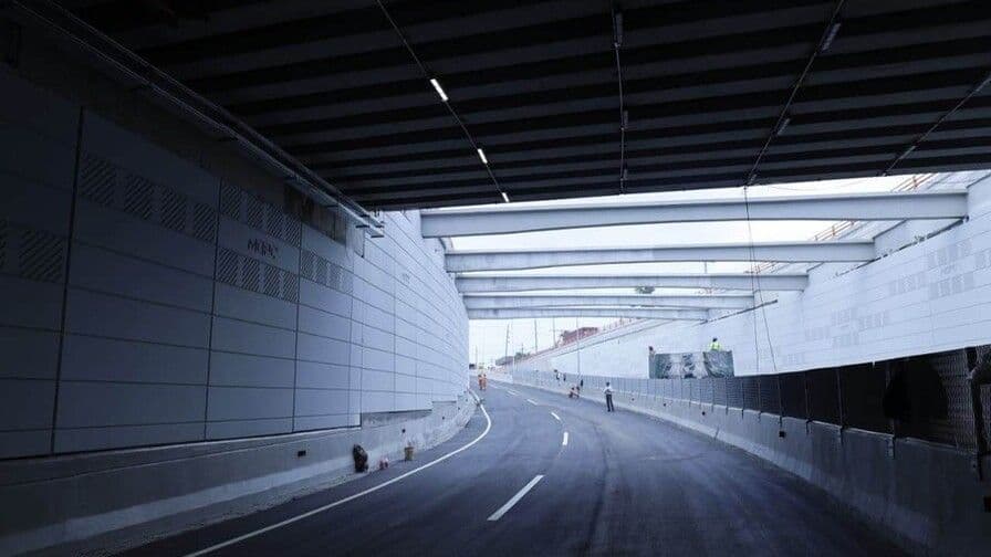 Gobierno inaugura túnel en la avenida Luperón para mejorar el tránsito