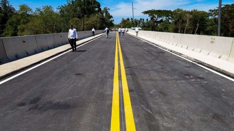 Gobierno inaugura nuevo puente sobre el río Camú en Puerto Plata