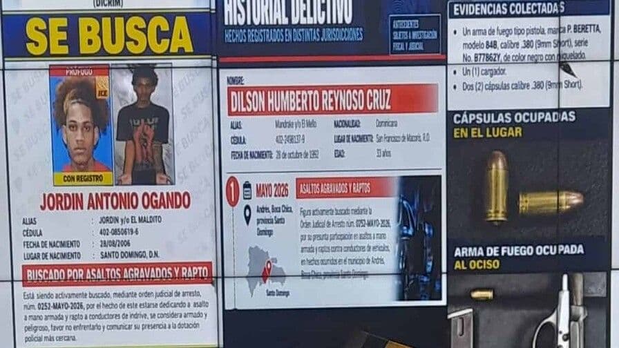 Cuatro miembros de banda mueren en enfrentamientos con la Policía