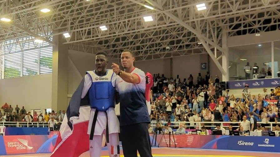 Bernardo Pié conquista oro en taekwondo en JCC 2026