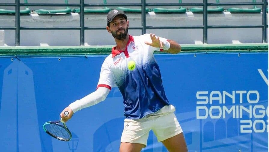 Nick Hardt gana oro en tenis en los Juegos Centroamericanos