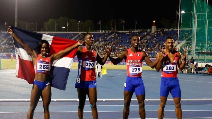 Descalificación del relevo mixto dominicano en Juegos Centroamericanos