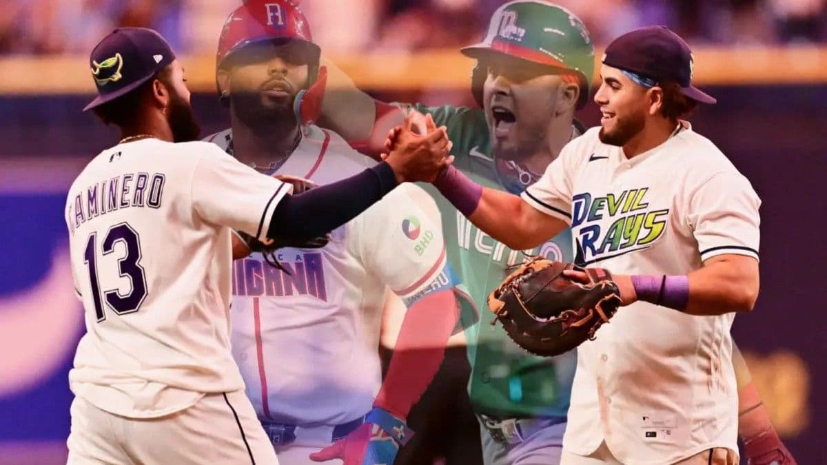 Caminero y Aranda destacan en playoffs de MLB tras su participación en el Clásico Mundial