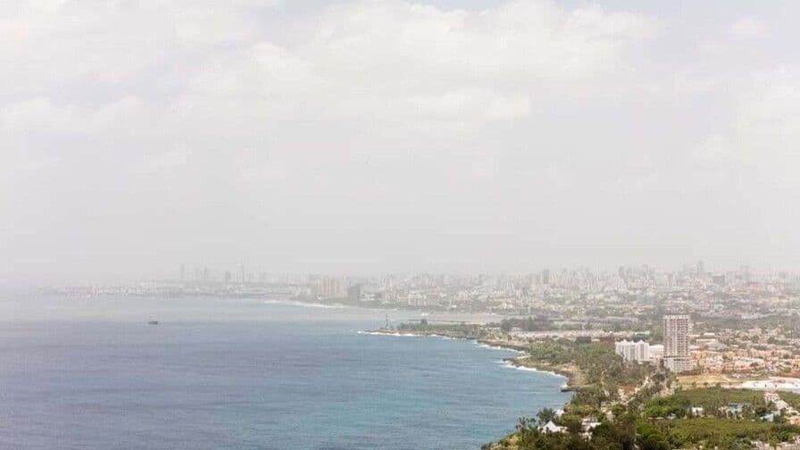 Polvo del Sahara y altas temperaturas en República Dominicana
